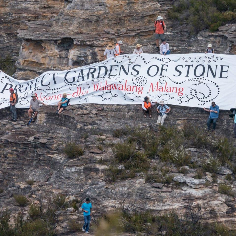 Protect the Gardens of Stone Banner